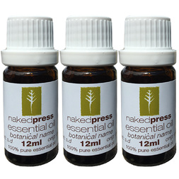 12ML x 3 -  HOLIDAY BLEND - 100% PURE ESSENTIAL OIL BLEND